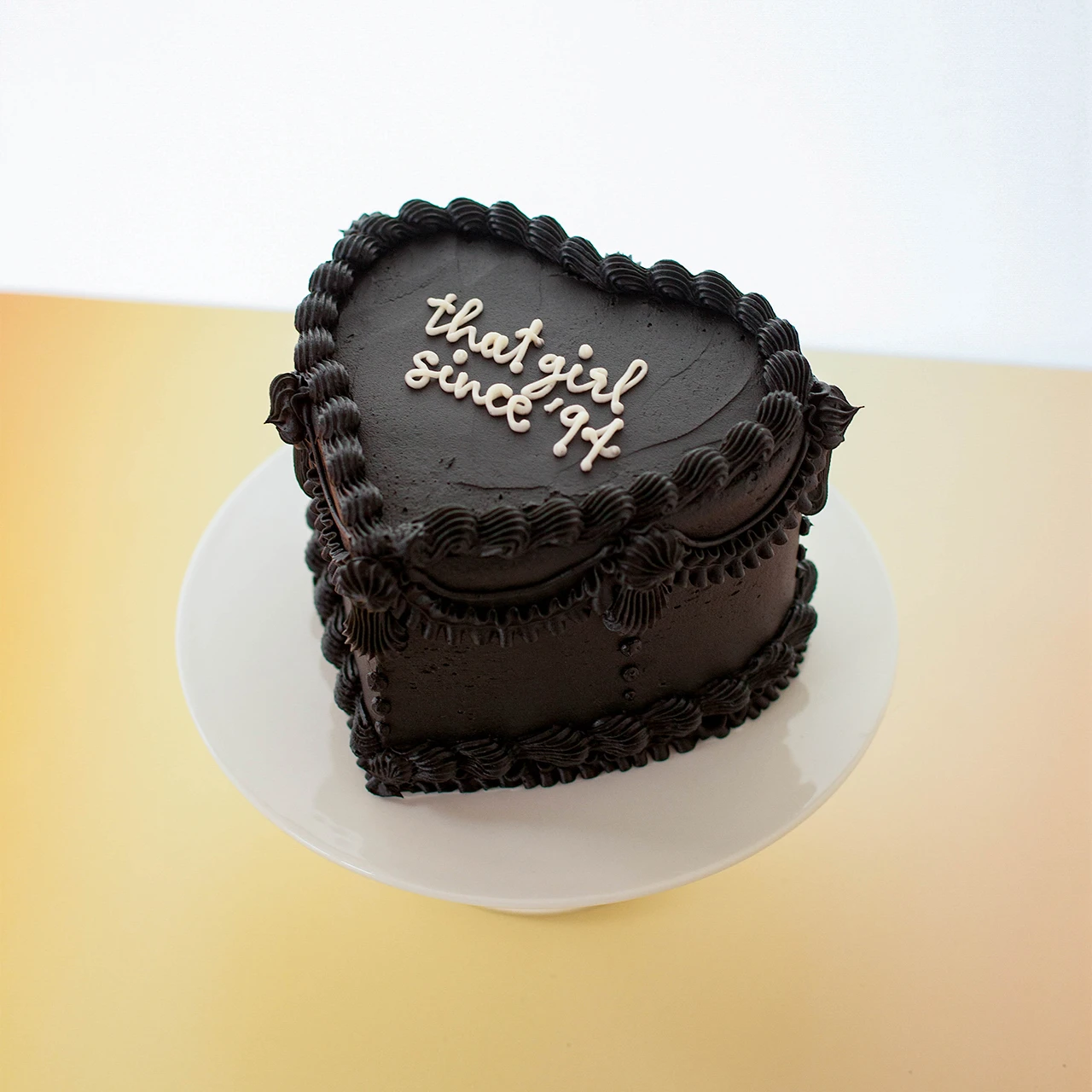 Vintage Heart Cake