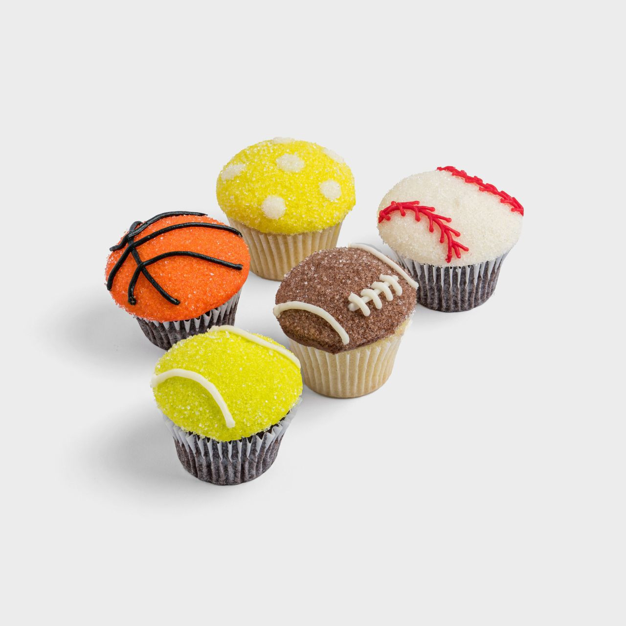 Mini Sport Cupcakes