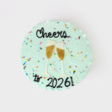 Cheers to 2026 Cake