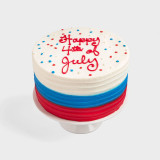 4th of July Ombre Cake