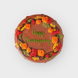 Thanksgiving Wreath Decorated Cake