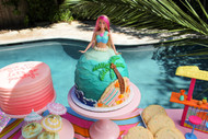 How to Create a Malibu Barbie Dessert Table