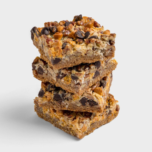 SusieCakes 7 Layer Bars are sold online in a 4-box view 3