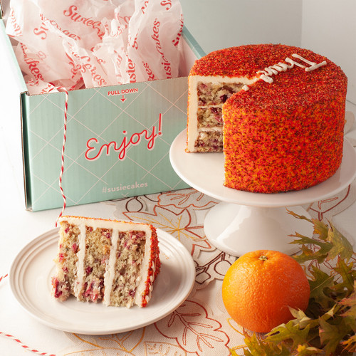 Thanksgiving Cranberry Orange Cake