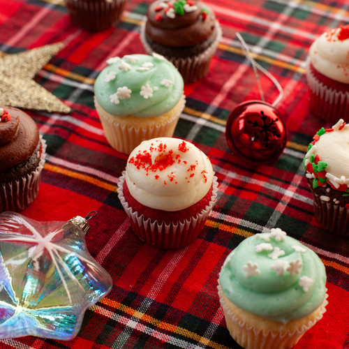 Holiday Mini Cupcakes