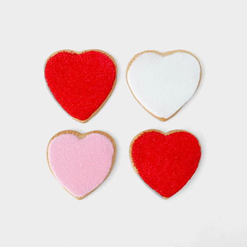 Heart Frosted Sugar Cookies