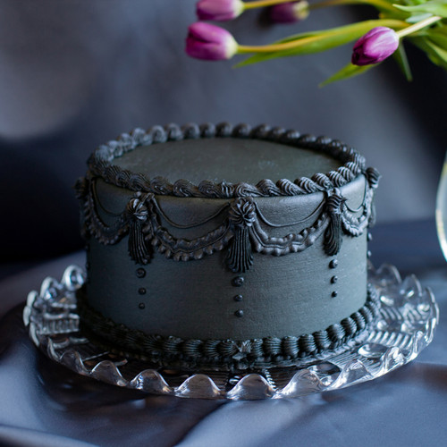 Black Vintage Cake