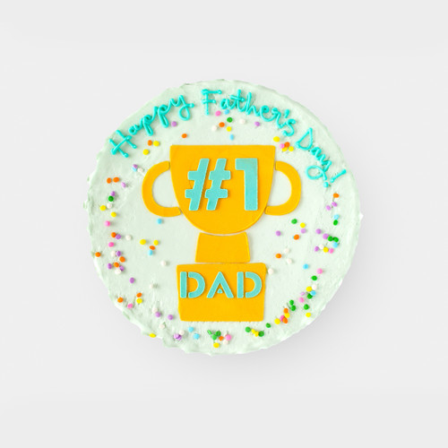 #1 Dad Decorated Cake