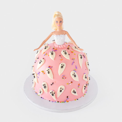 Halloween Barbie Cake