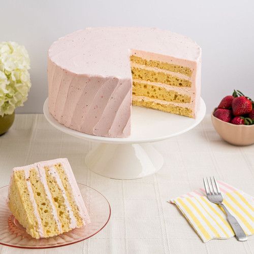 Strawberry Cake view 3
