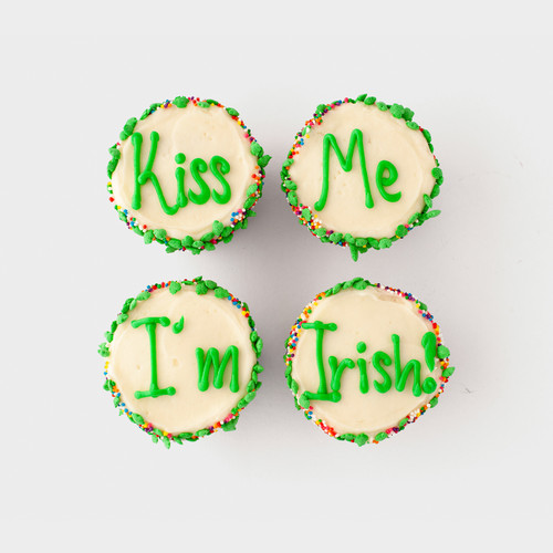 Kiss Me I'm Irish Flourless Cupcake 4-box