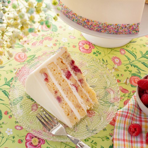 Raspberry Vanilla Cake