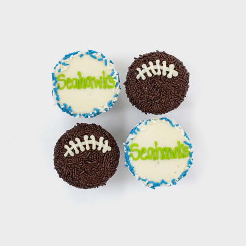 Seahawks Cupcake 4-box