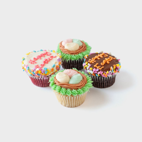 Easter Basket Cupcake 4-box view 3