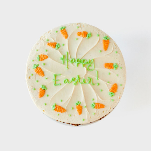 Mini Carrot Decorated Cake view 3