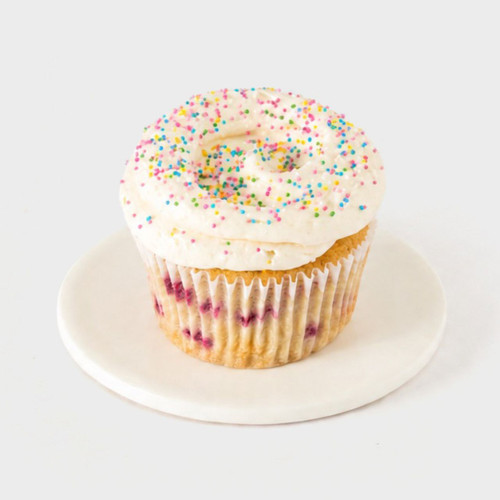 Raspberry Vanilla Cupcake view 2