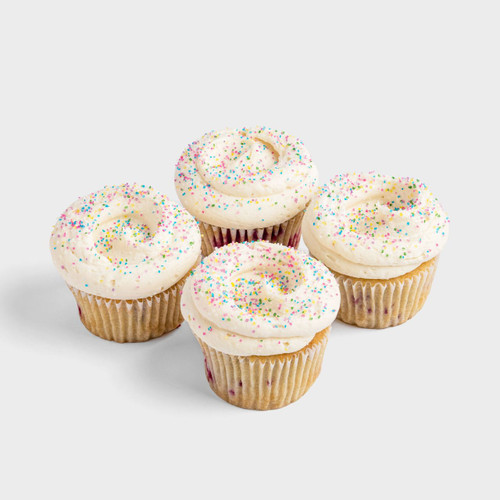Raspberry Vanilla Cupcake view 4