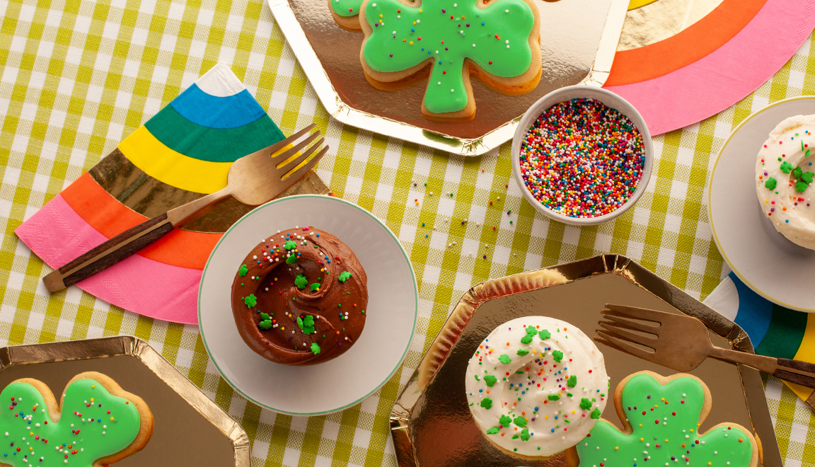 St. Patricks Day cupcakes 