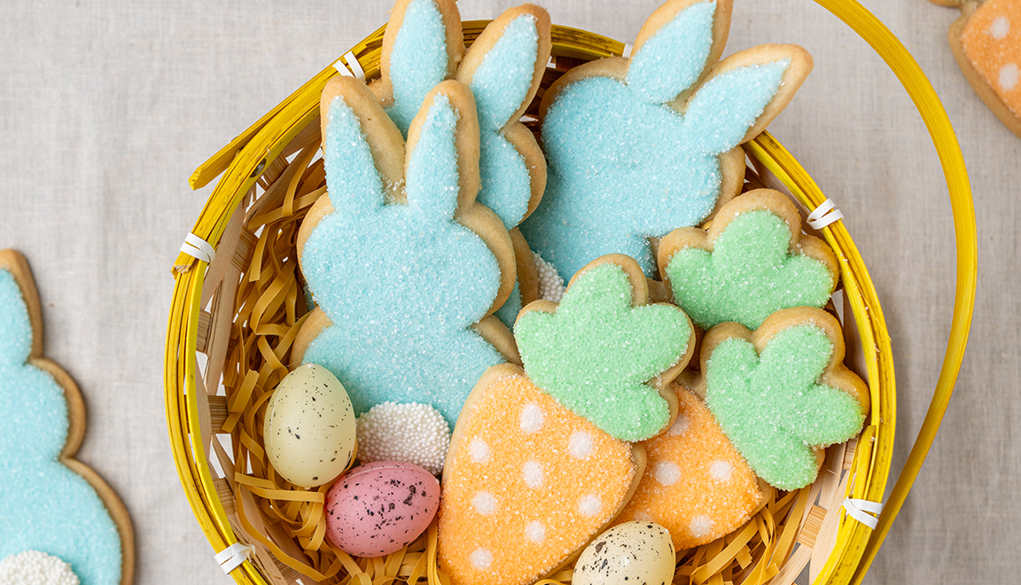 Easter Frosted Sugar Cookies