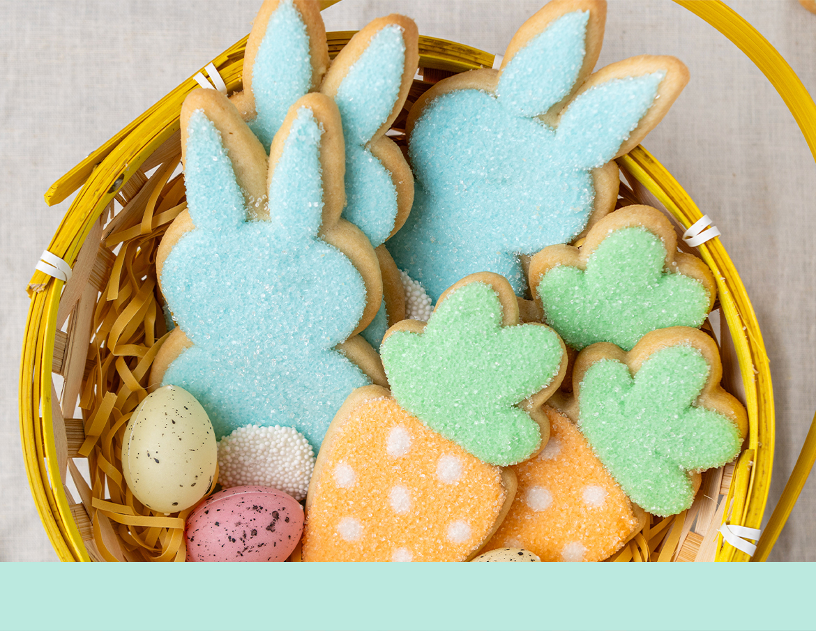 Easter Frosted Sugar Cookies