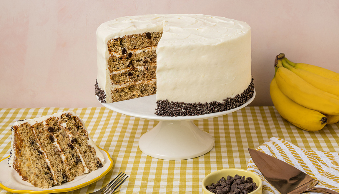 Banana Chocolate Chip Cake