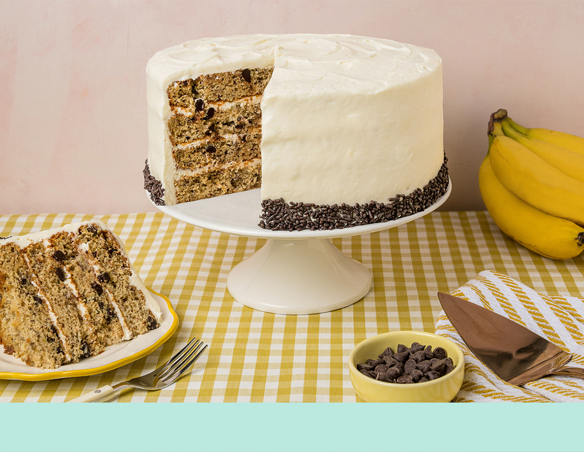 Banana Chocolate Chip Cake