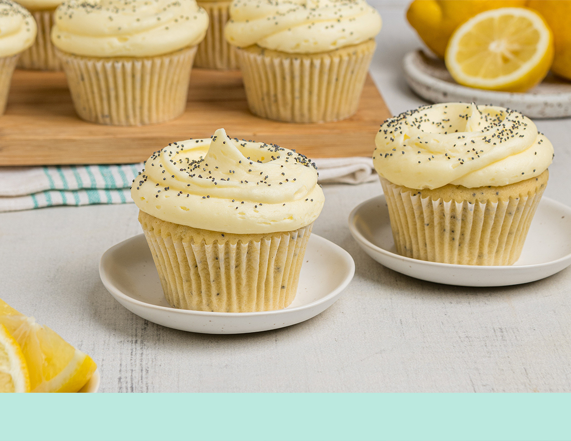 Lemon Poppyseed Cupcakes