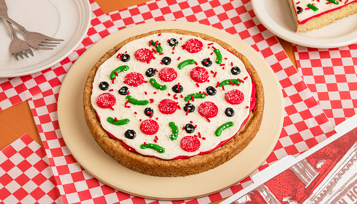 Pizza Cookie Cake
