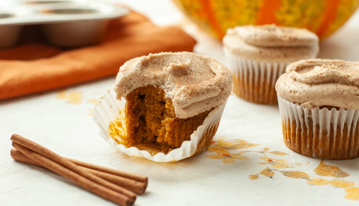 Pumpkin Cinnamon Cupcakes