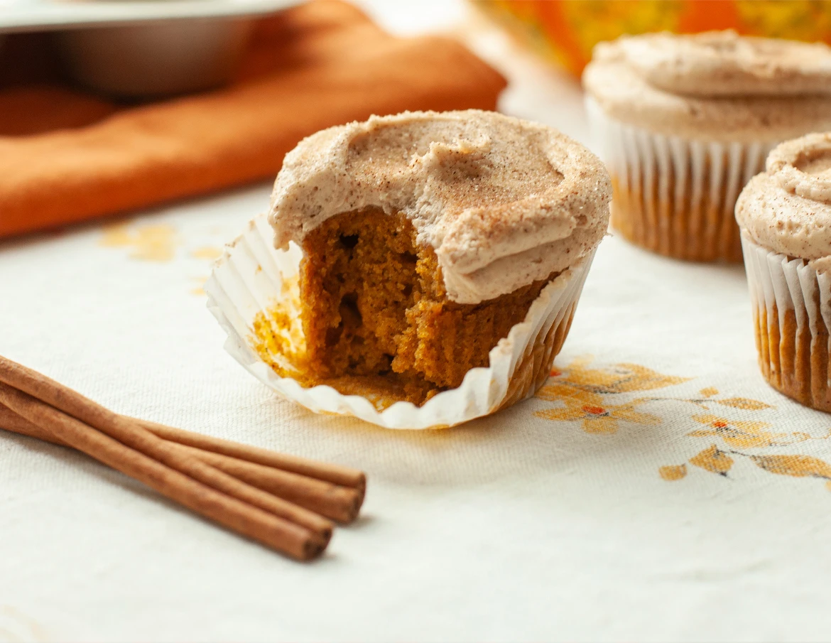 Pumpkin Cinnamon Cupcakes