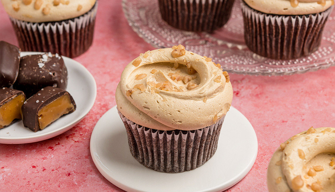 Salted Caramel Cupcake
