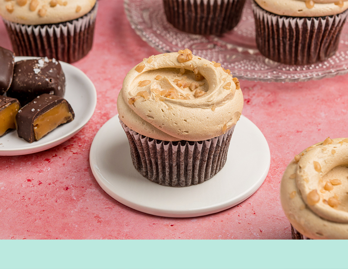 Salted Caramel Cupcake