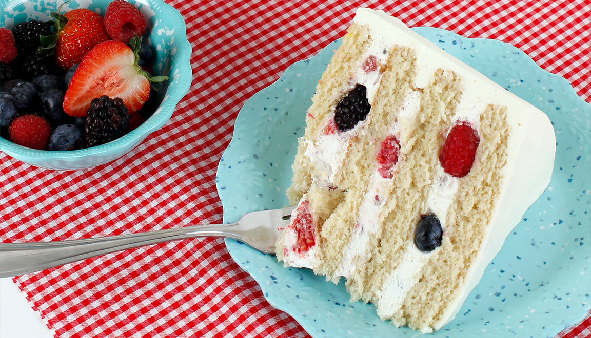 Fresh Berry Cake