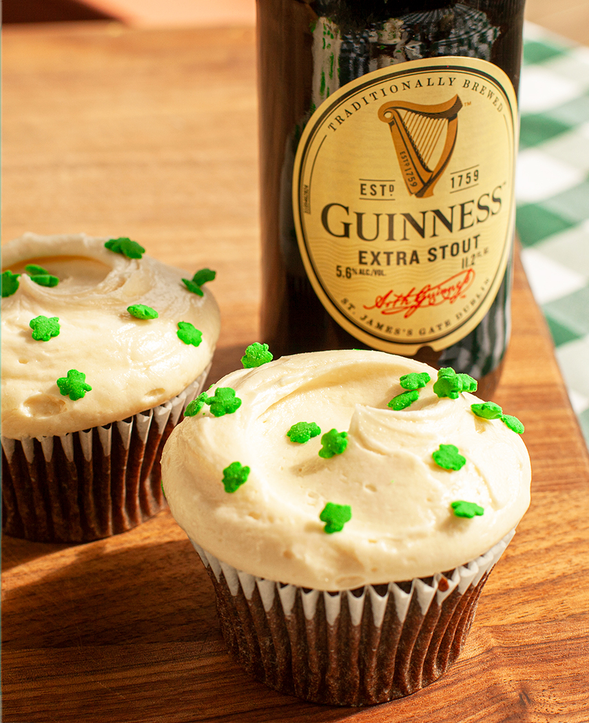 Guinness Chocolate Cupcake