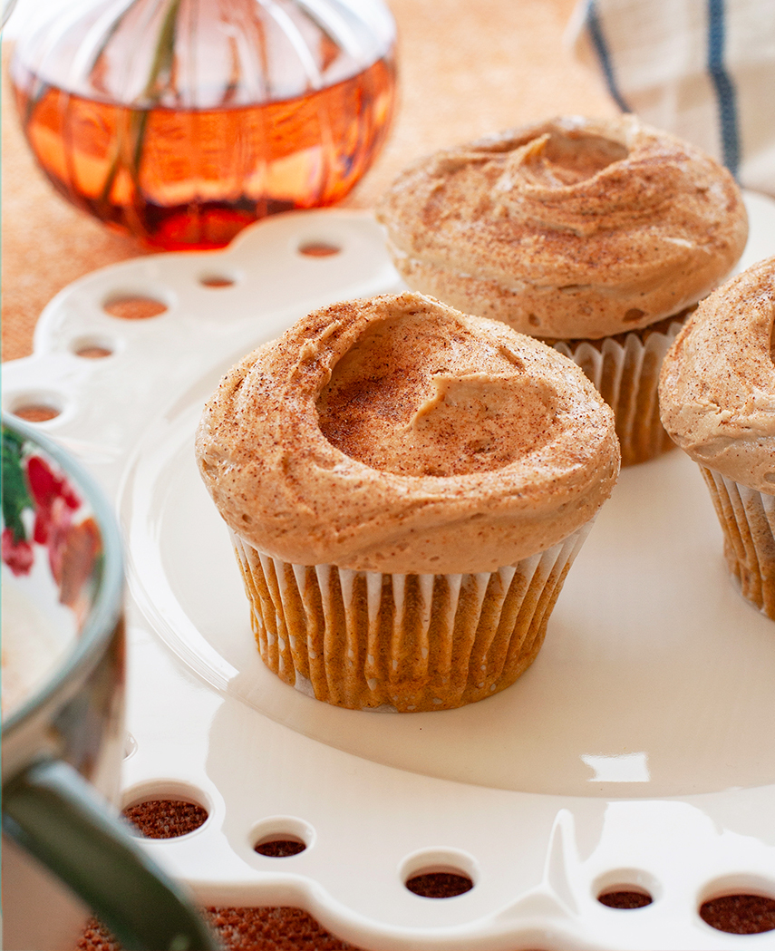 Pumpkin Spice Latte Cupcake