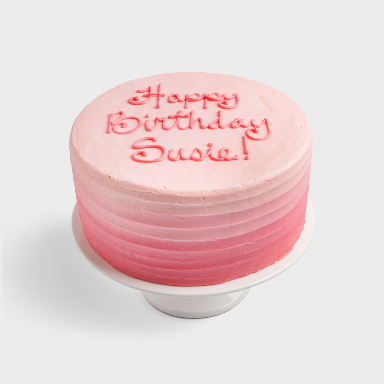 Ombre Pink Cake 