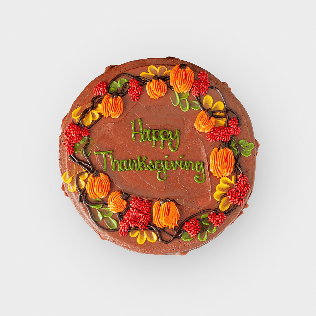 Thanksgiving Wreath Cake