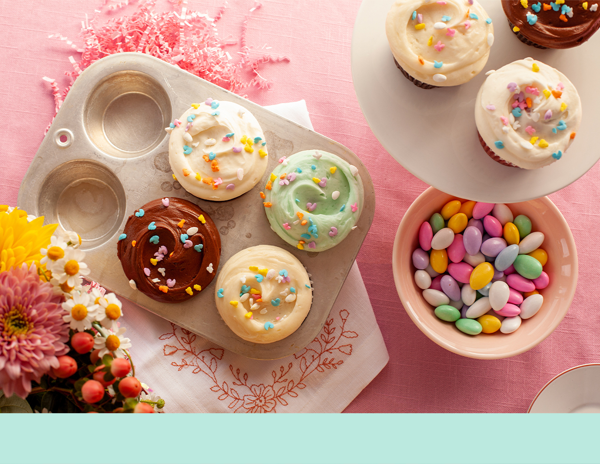 Easter cupcakes