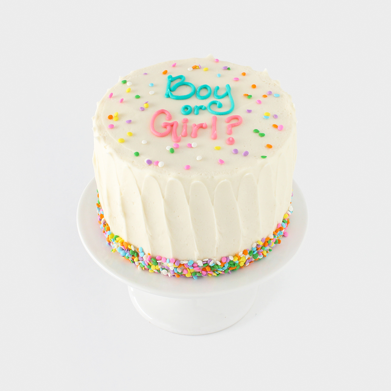 Gender Reveal Cake