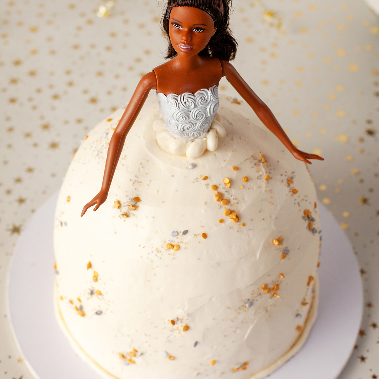 New Year's Barbie Cake - Main Image