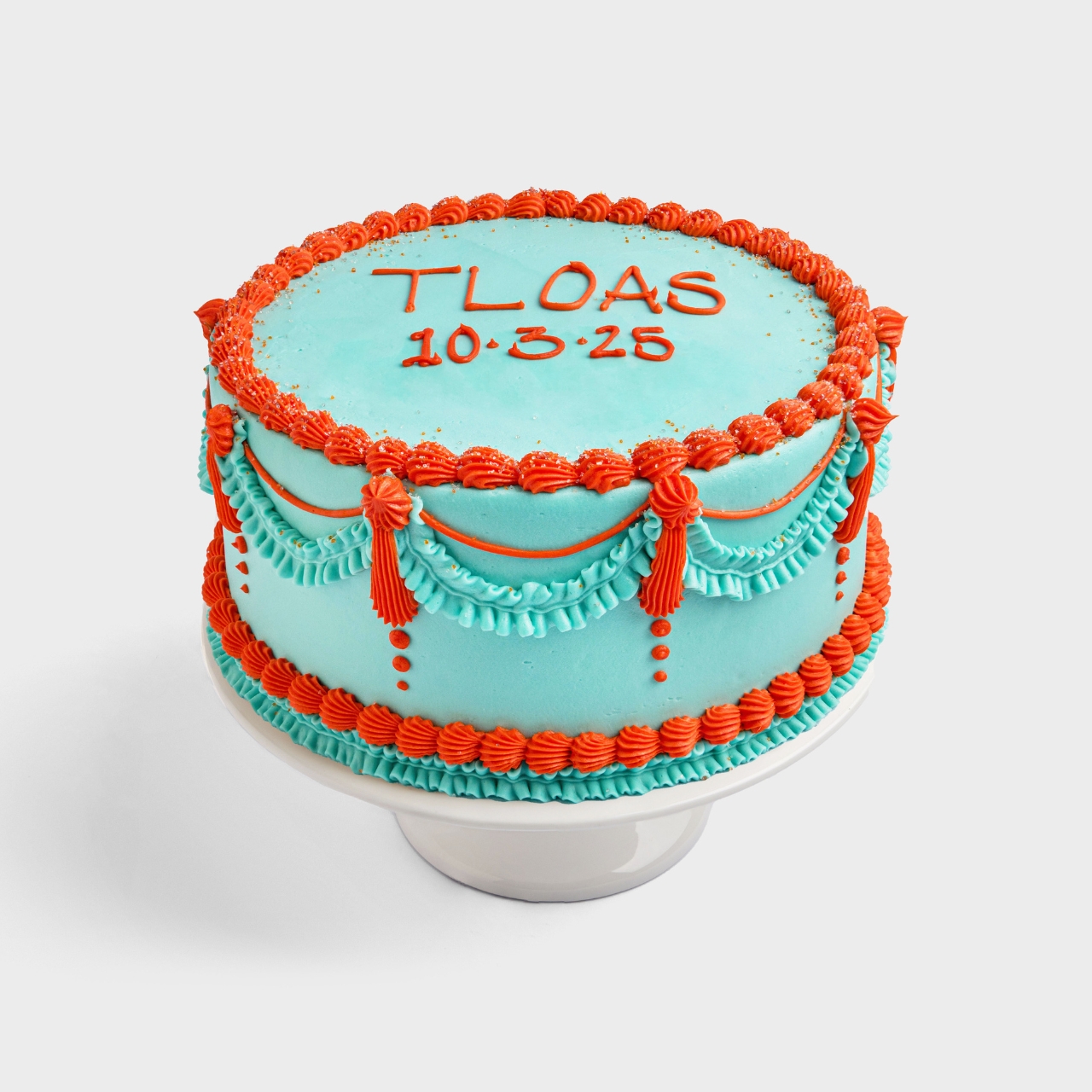 Showgirl Era Vintage Cake