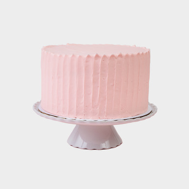 Small simple pretty pink - Decorated Cake by - CakesDecor