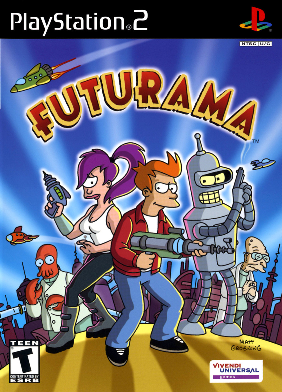 futurama ps2