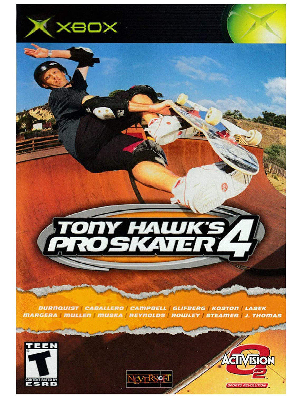 Tony hawk pro skater xbox original Clearance