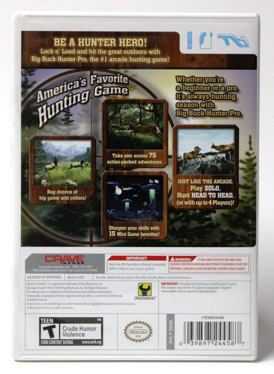 Big Buck Hunter Pro Wii USED World8