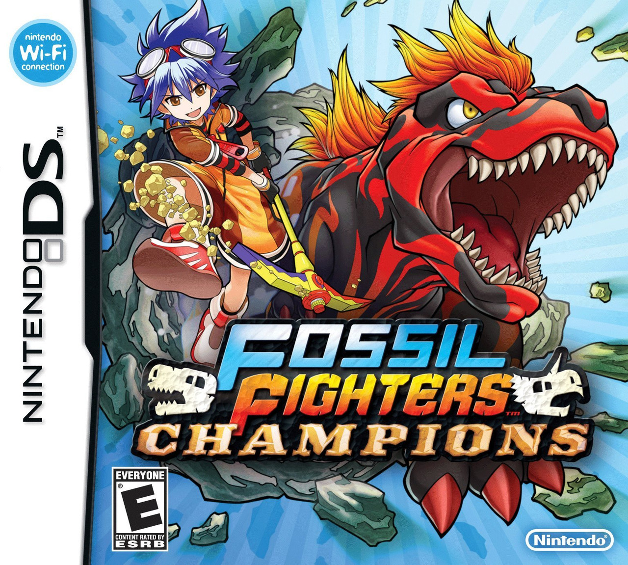 Fossil Fighters Champions DS - COMPLETE - World-8