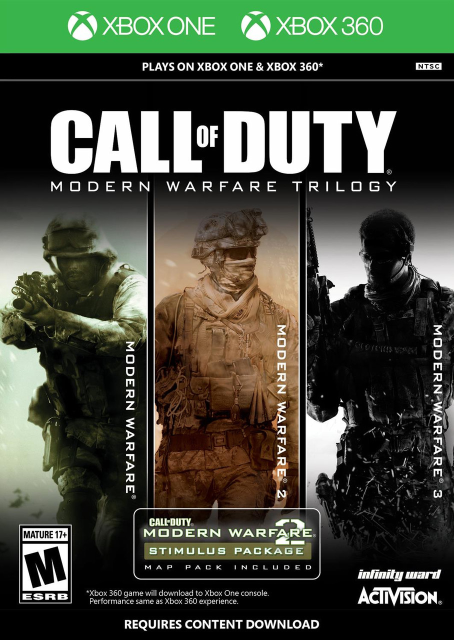 Call of Duty: Modern Warfare Trilogy - Xbox 360 / Xbox One - NEW