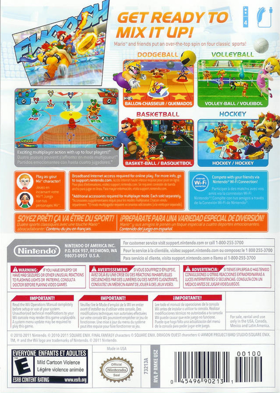 Mario Sports Mix Wii New World 8 7384