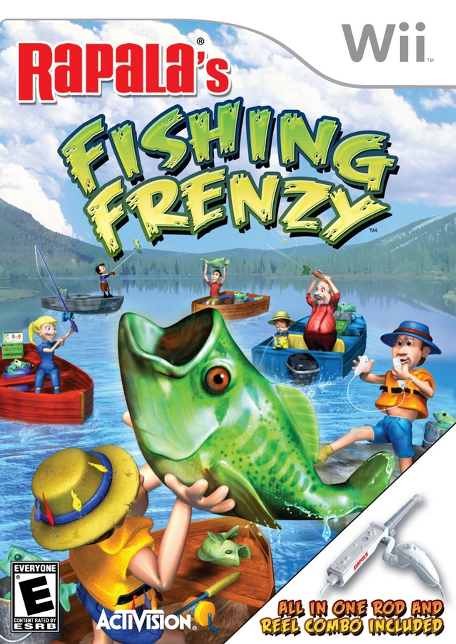 Rapala's Fishing Frenzy - Wii - USED (GAME ONLY)