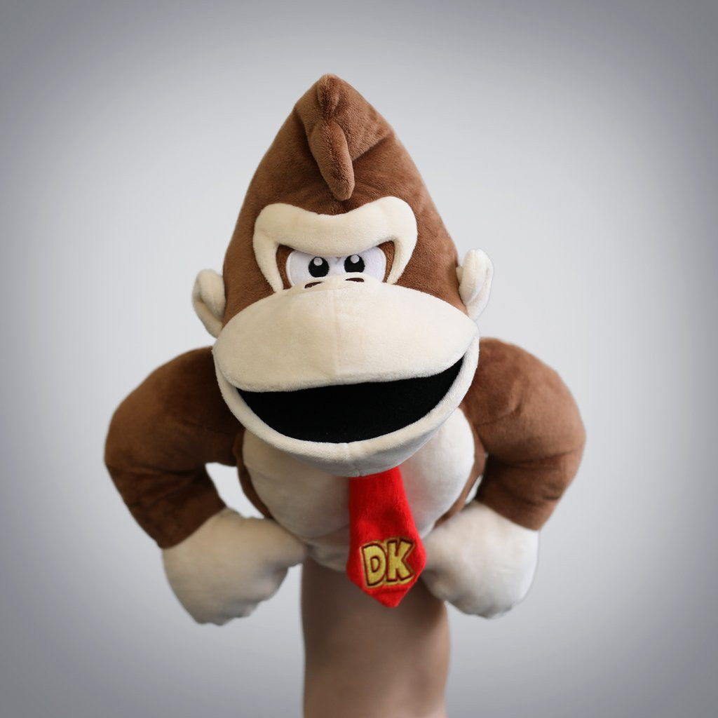 Dk Donkey Kong Plush Puppet World 8